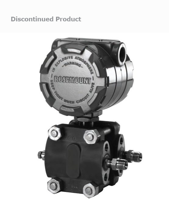 Rosemount™ 1153 Series B Alphaline Nuclear Pressure Transmitter (Discontinued)